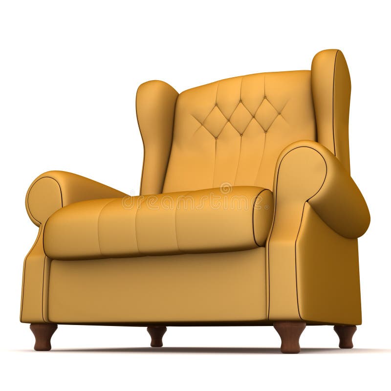 Classic Armchair stock illustration