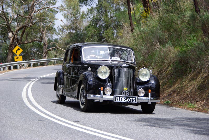 Classic Austin Sedan car editorial stock image. Image of bend 6540414