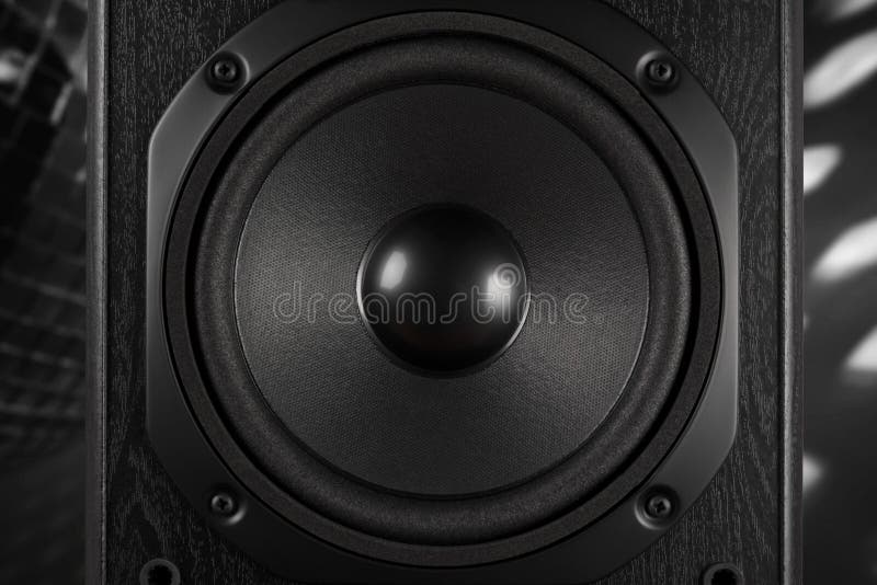 Bass Speaker stock image. Image of bass, black, audio 72457557