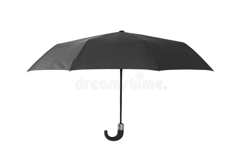 Classic black umbrella stock photo. Image of object 125012952