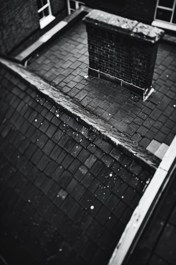 Classic Black and White Fireplace, Perfect