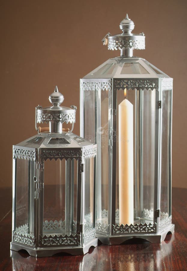 Classic candle lanterns stock photo. Image of elegance 11380468
