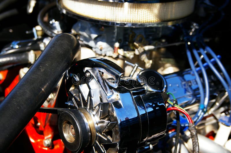 Classic car engine