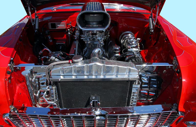 Classic car engine