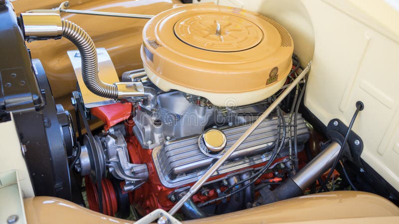 Classic car engine