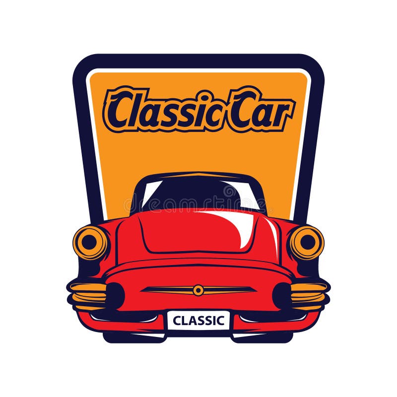 Classic Car Logo Team Stock Illustrations – 191 Classic Car Logo Team ...