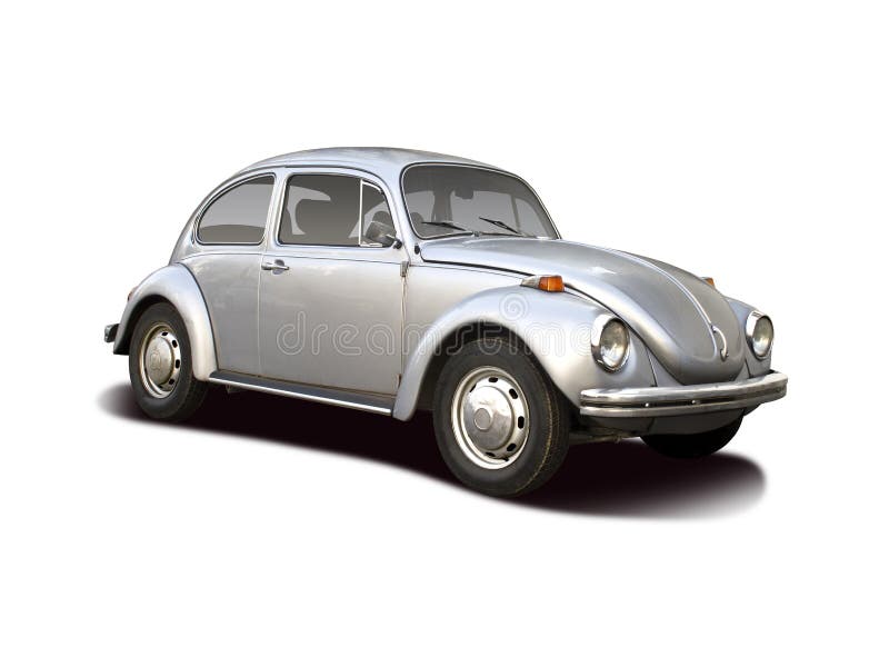 VW Beetle classic isolated