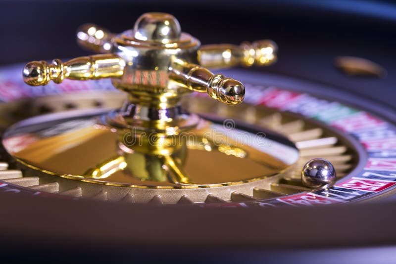 Classic Casino Roulette Wheel Stock Photo Image of motion, fortune
