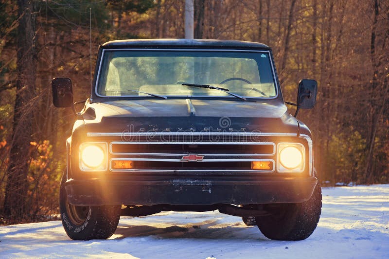 Classic 1967 Chevy C 10 Pickup Truck Editorial Photography - Image of  drive, 1967: 145520032