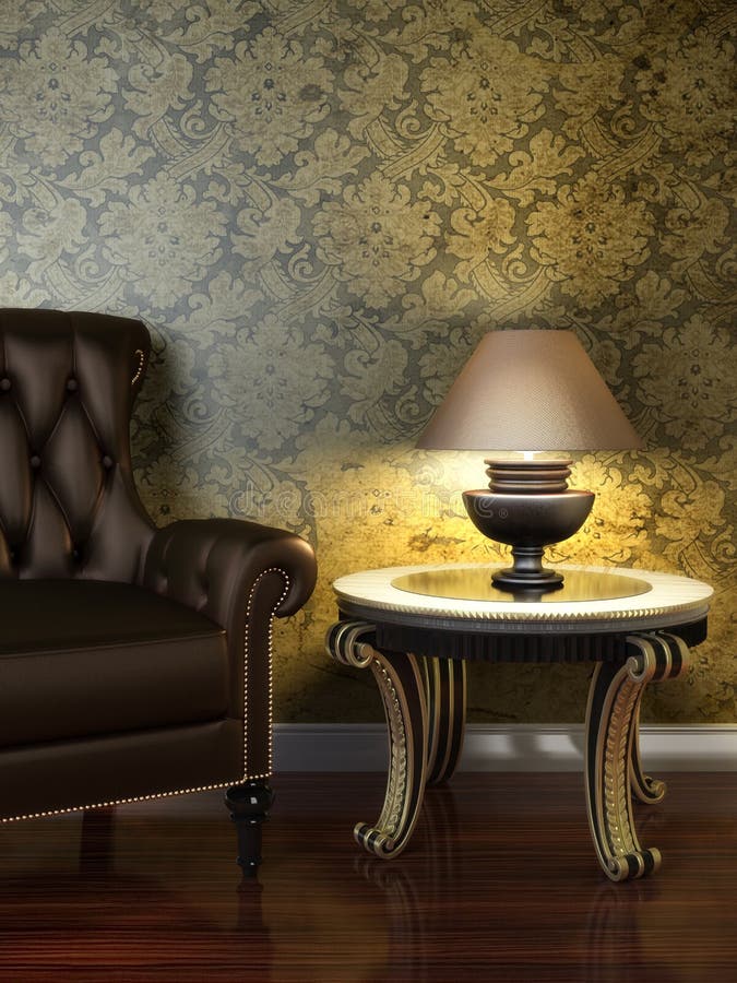 Classic composition royalty free illustration