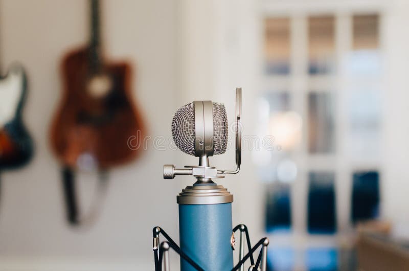 Classic Condenser Microphone Picture. Image 96114868