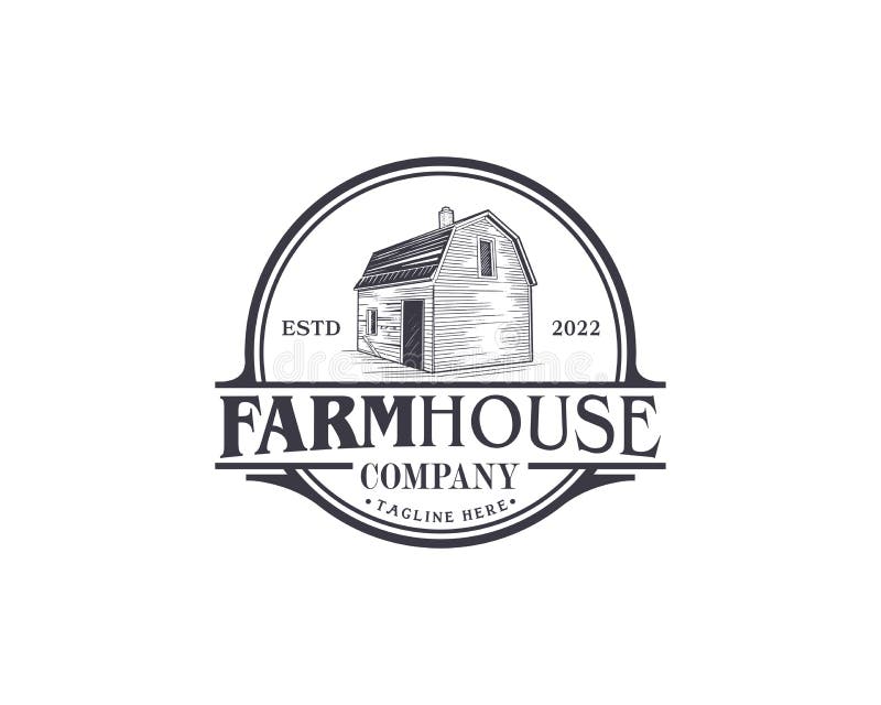 Buy Editable Cottage Farmhouse Logo Template, Vintage Logo Design, Rustic  Farm Logo, Barn Logo, Realtor Logo Design, Modern Farm Silhouette Svg  Online in India - Etsy