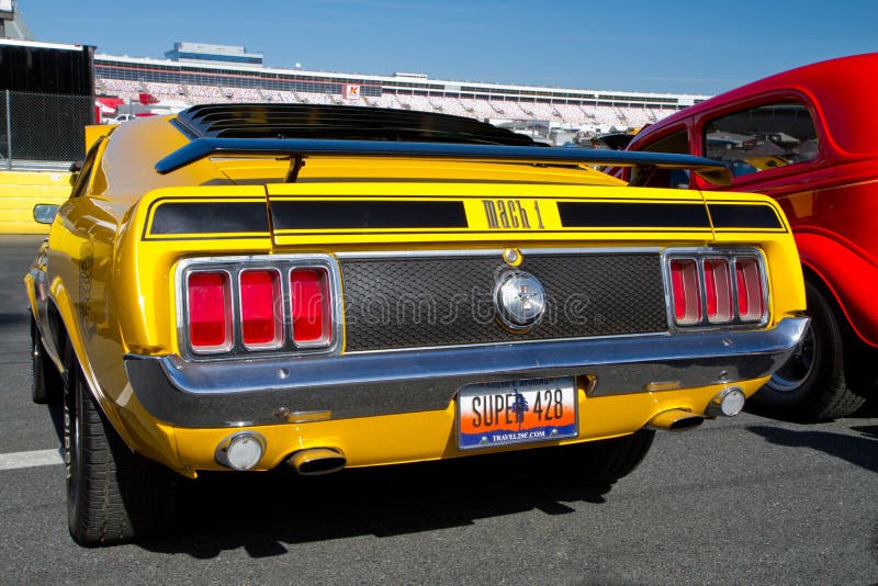 Ford Mustang At A Classic Car Show, USA Editorial Stock Image - Image ...