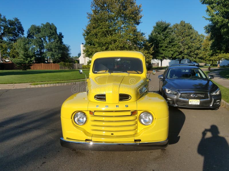 Classic ford pickup editorial photography. Image of rebuilt - 111962497