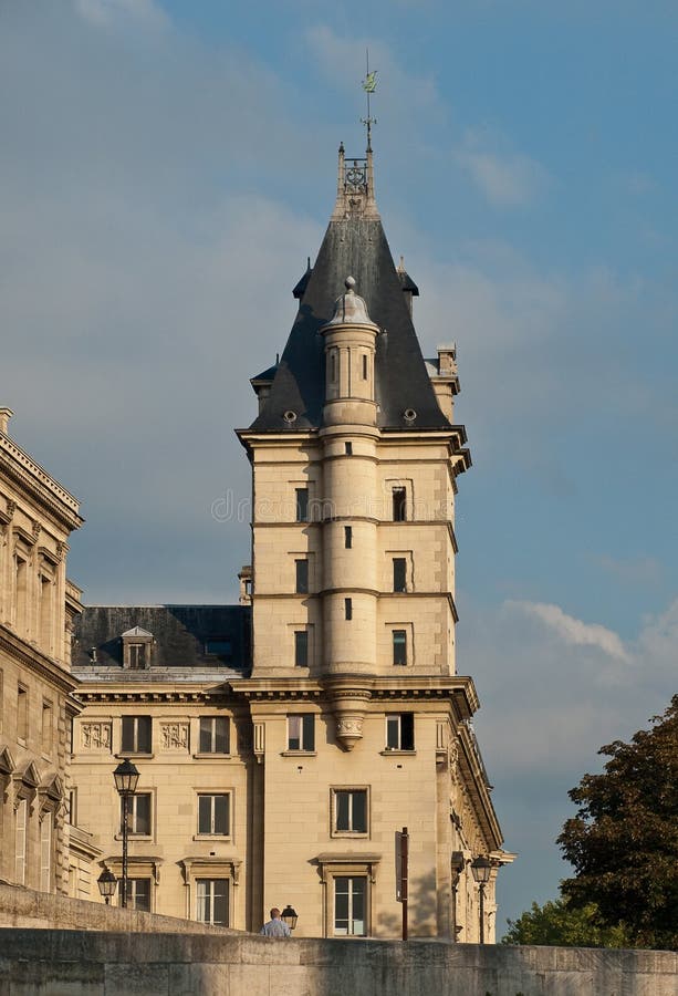 Classic French Castle in Paris. Stock Photo Image of european