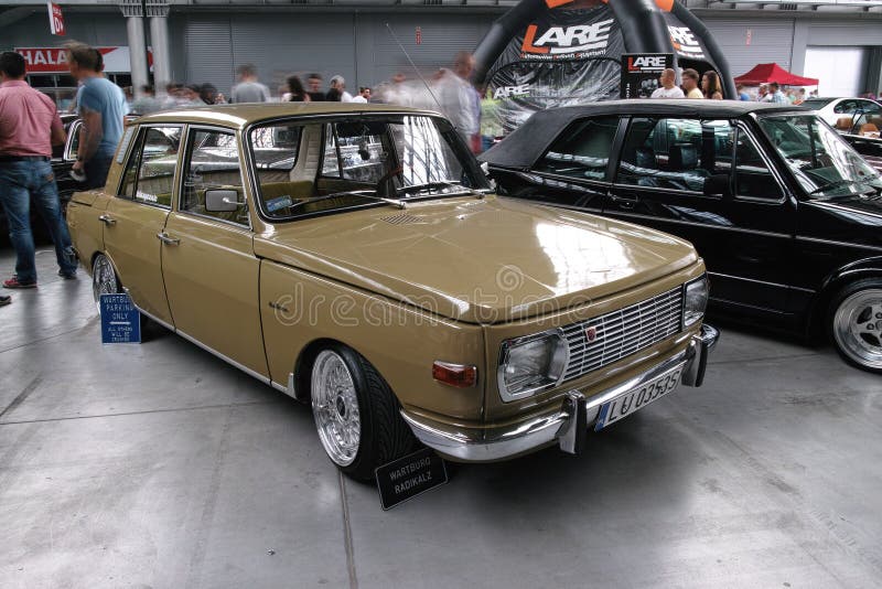 Classic german car stock photography