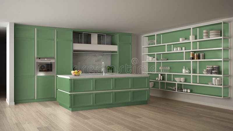 Featured image of post Modern Green Kitchen Accessories / We suggest cooler greens for kitchens with.