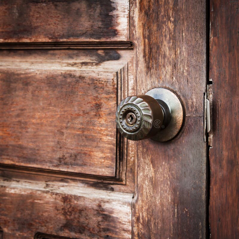 Classic Handle Door Vintage Stock Image Image of design, entrance