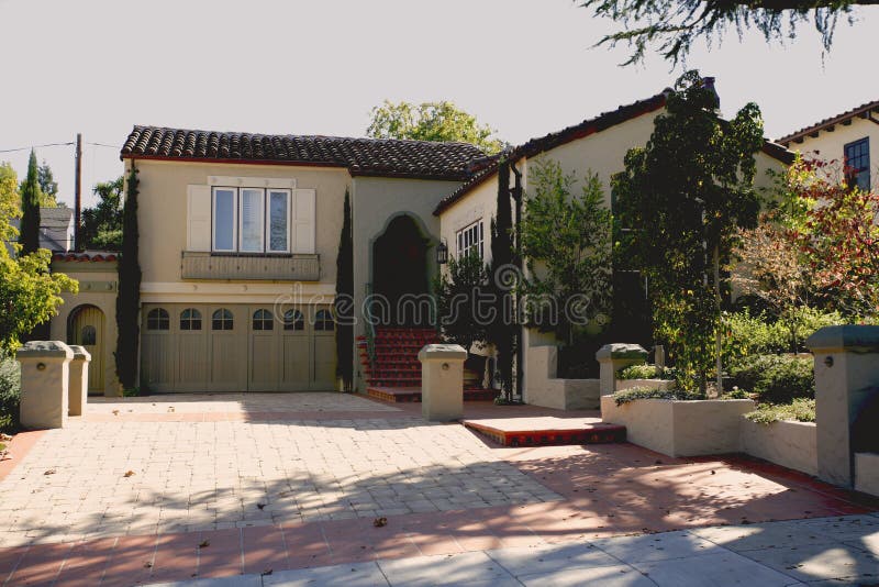 Classic Home on the Peninsula of California south of San Francisco.