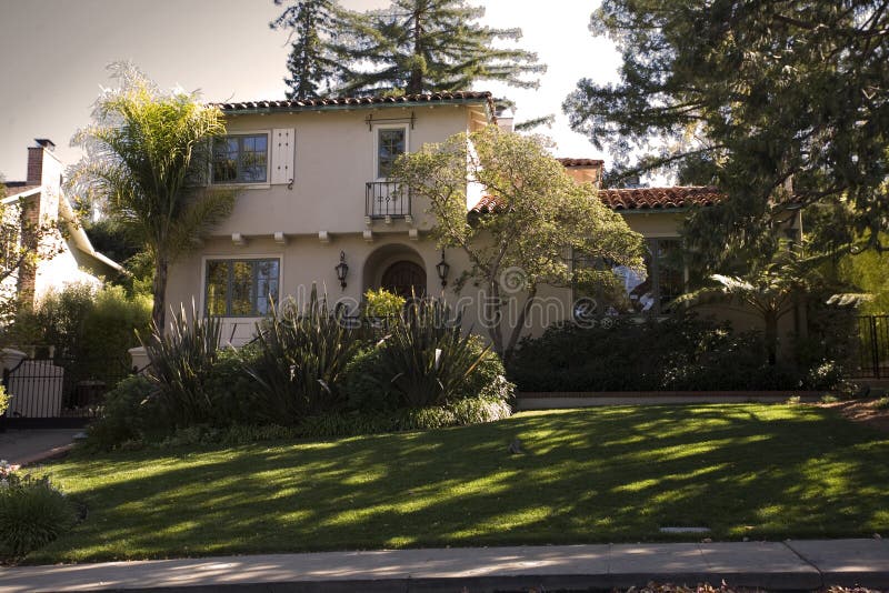 Classic Home on the Peninsula of California south of San Francisco.