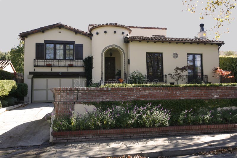 Classic Home on the Peninsula of California south of San Francisco.