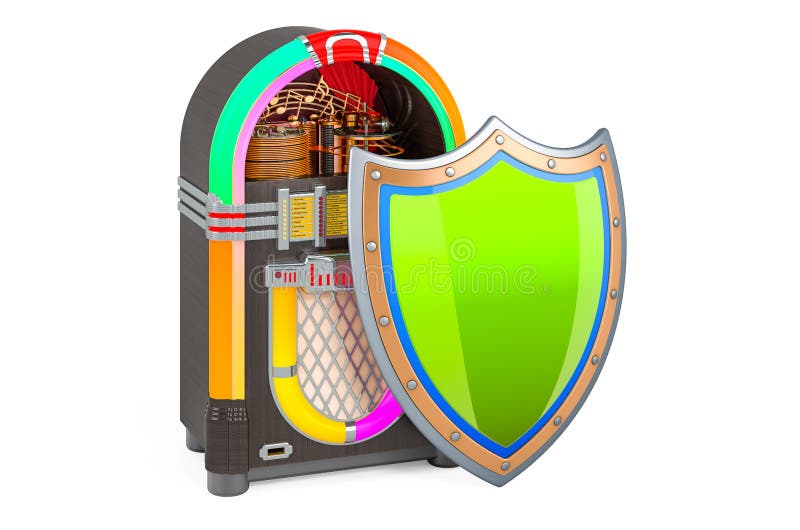 Download Jukebox - Automated Retro Music-playing Machine Stock Vector - Illustration of retro, device ...