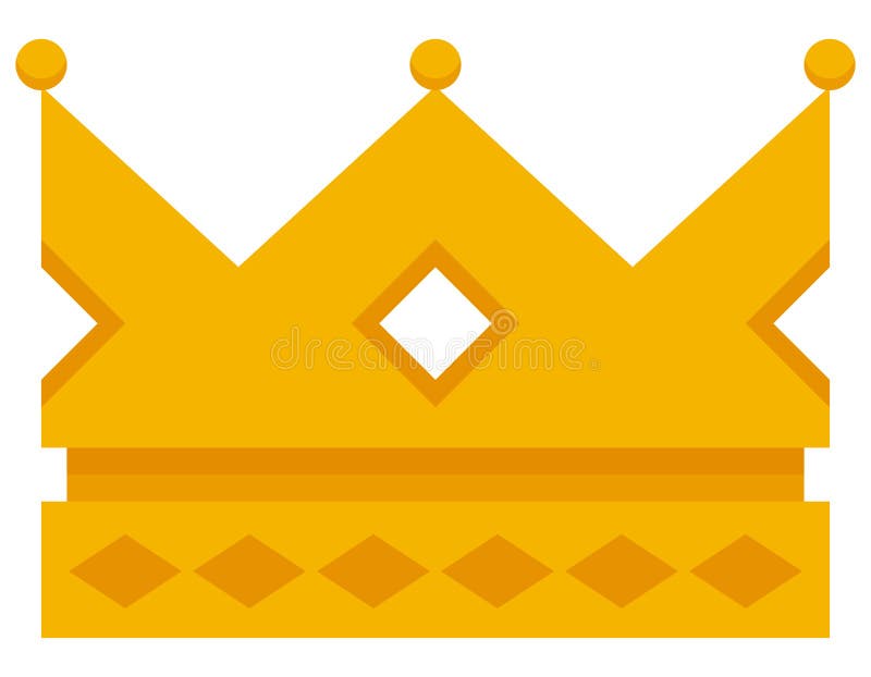Classic king crown. stock vector. Illustration of majestic - 201637184
