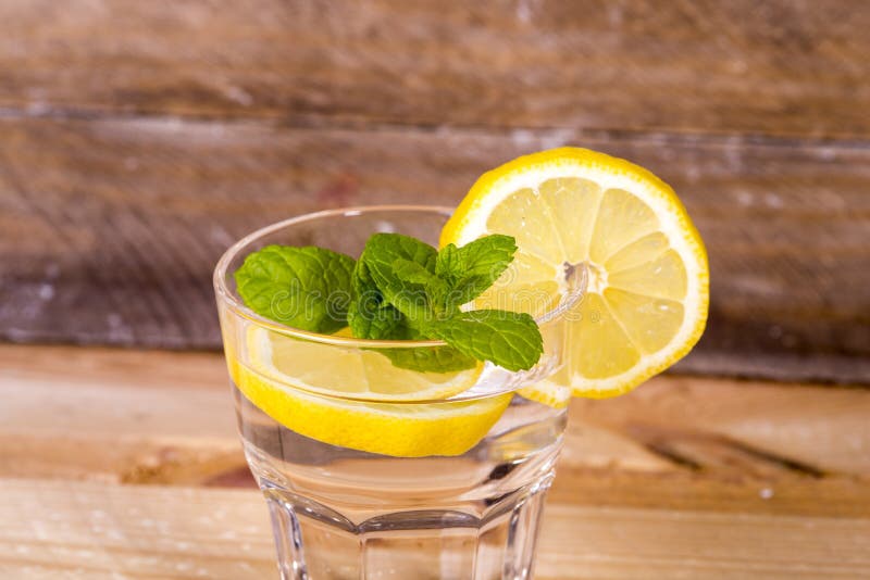 Classic Lemonade with Fresh Mint Stock Image Image of fresh, aroma
