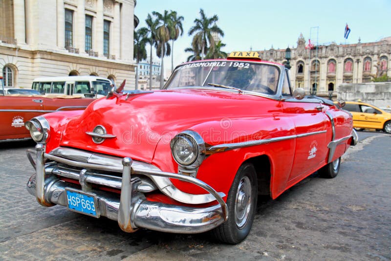 Classic Oldsmobile in Havana. Cuba, royalty free stock image Classic Oldsmobile in Havana. Cuba, royalty free stock image