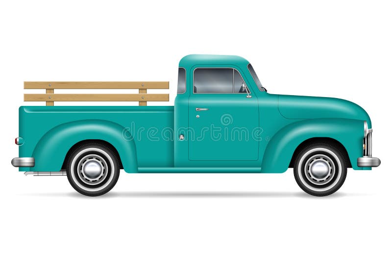 Classic Trucks Clipart