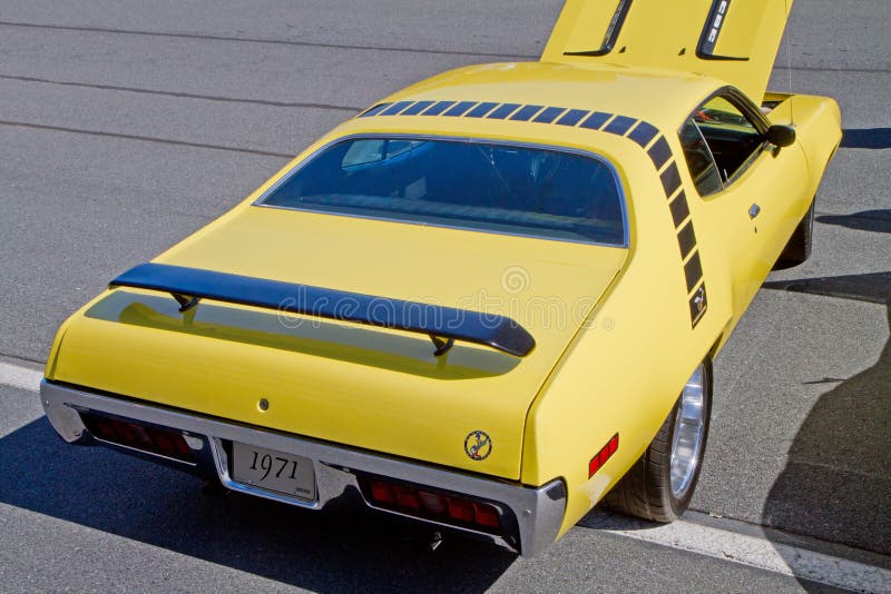 Classic 1971 Plymouth Roadrunner Automobile stock photos Classic 1971 Plymouth Roadrunner Automobile stock photos