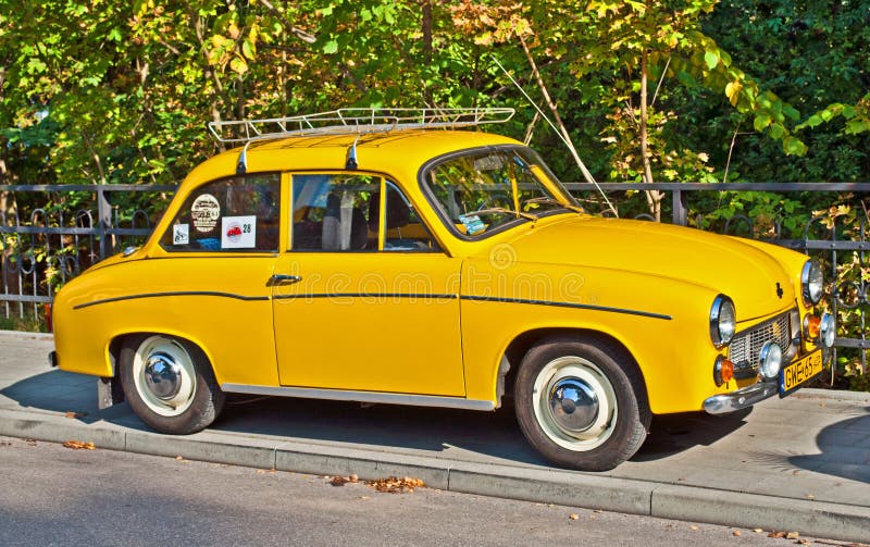 Classic Polish Car FSM Syrena 105 Editorial Photo Image