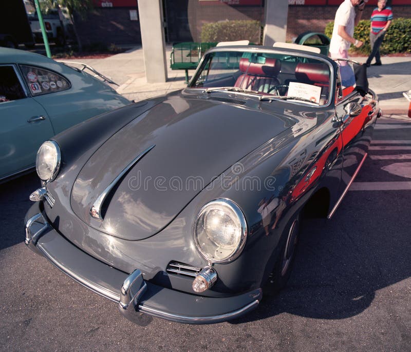 Classic Porsche 911 at a Car Show Editorial Photo Image of vehicle