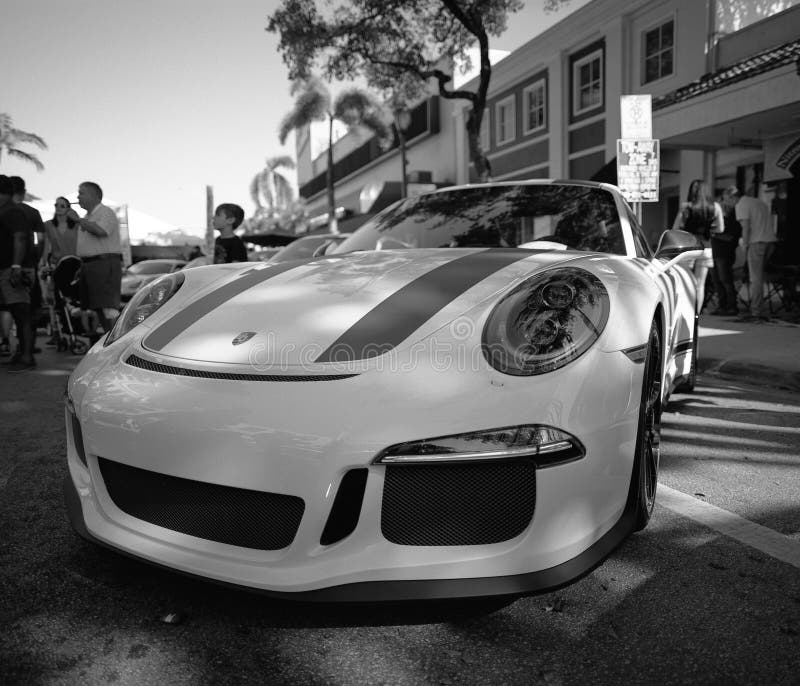 Classic Porsche 911 at a Car Show Editorial Stock Image Image of