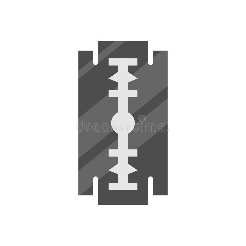 Classic Razor Blade Illustration Stock Vector Illustration of