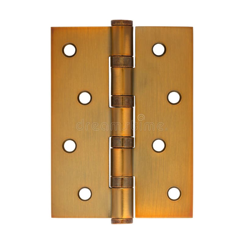 Classic Redcolored Mortise Door Hinge, Removable with Eight Self