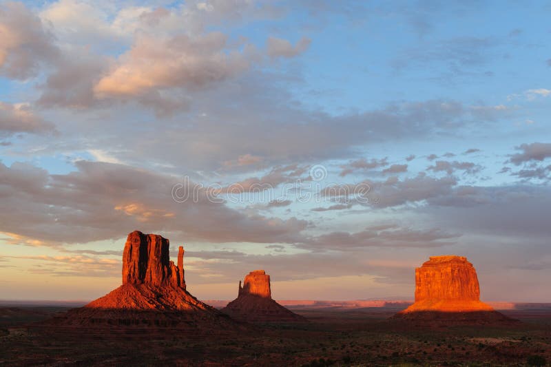 Monument Valley at Sunset