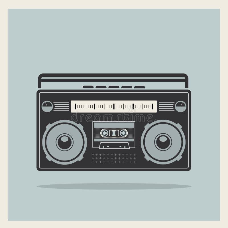 Device Boombox Stock Illustrations – 522 Device Boombox Stock Illustrations,  Vectors & Clipart - Dreamstime