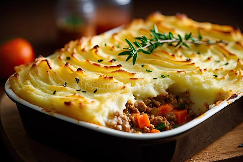 Shepherdâ€™s Pie with Lamb Mince, a Rich Gravy and Buttery Mashed