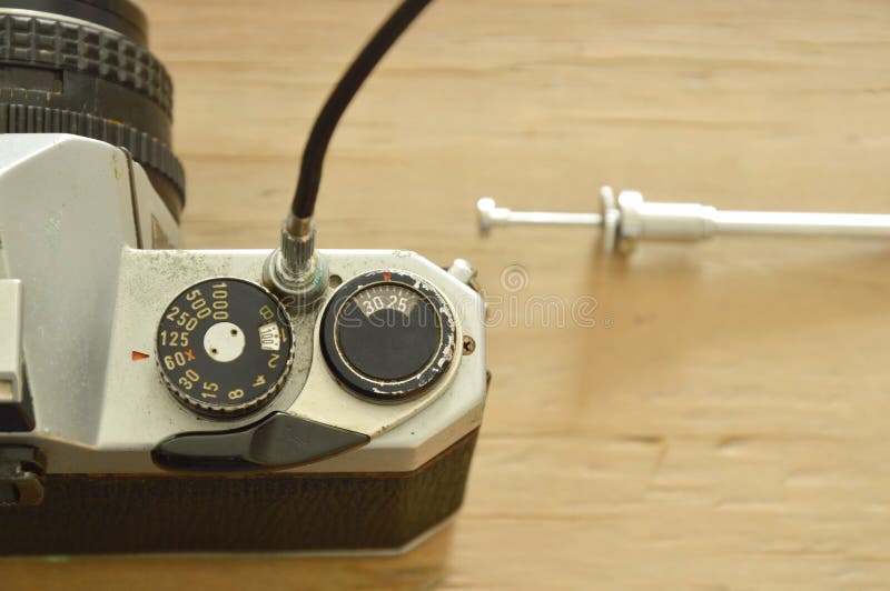 Classic Shutter Cable Released Operated on Film Camera Ready To