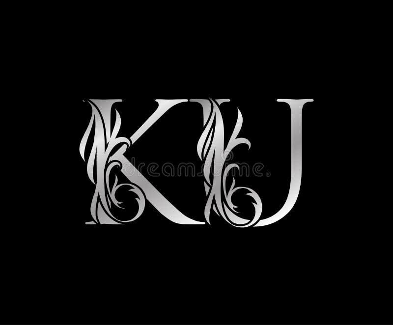 Classic Silver K,U and KU Letter Floral Logo. Heraldic Vintage Drawn Emblem for Book Design, Weeding Card, Brand Name, Business Stock Vector - Illustration of elegant, alphabet: 185131290 Classic Silver K,U and KU Letter Floral Logo. Heraldic Vintage Drawn Emblem for Book Design, Weeding Card, Brand Name, Business Stock Vector - Illustration of elegant, alphabet: 185131290