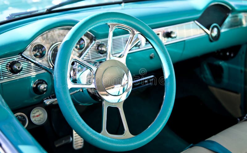 Classic Sports Car Interior