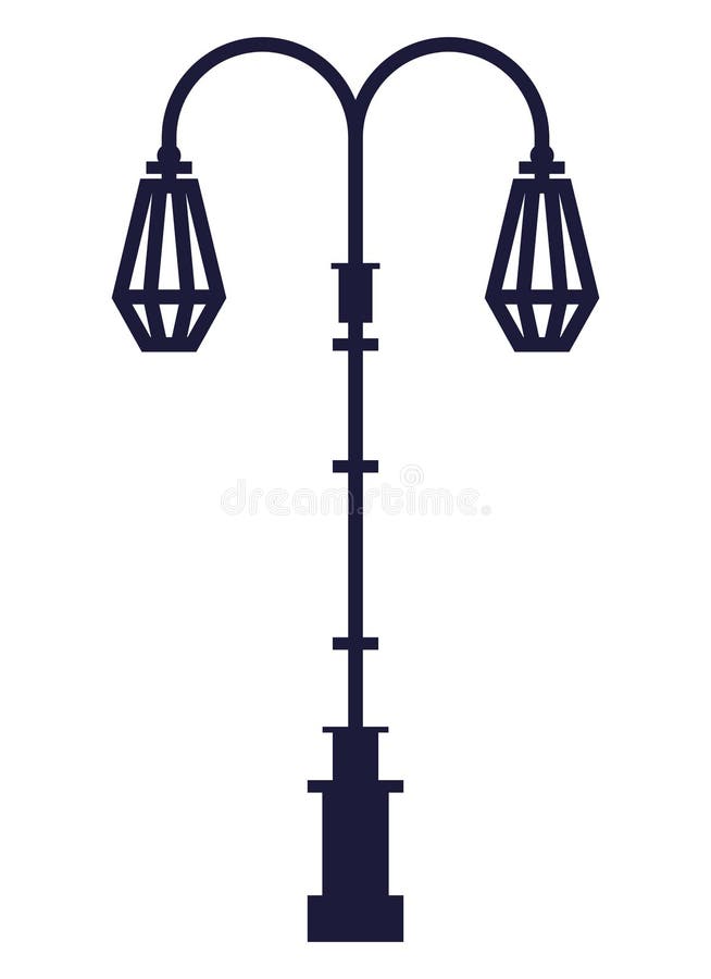 Classic Street Lamp Stock Vector Illustration Of Architecture 245932456