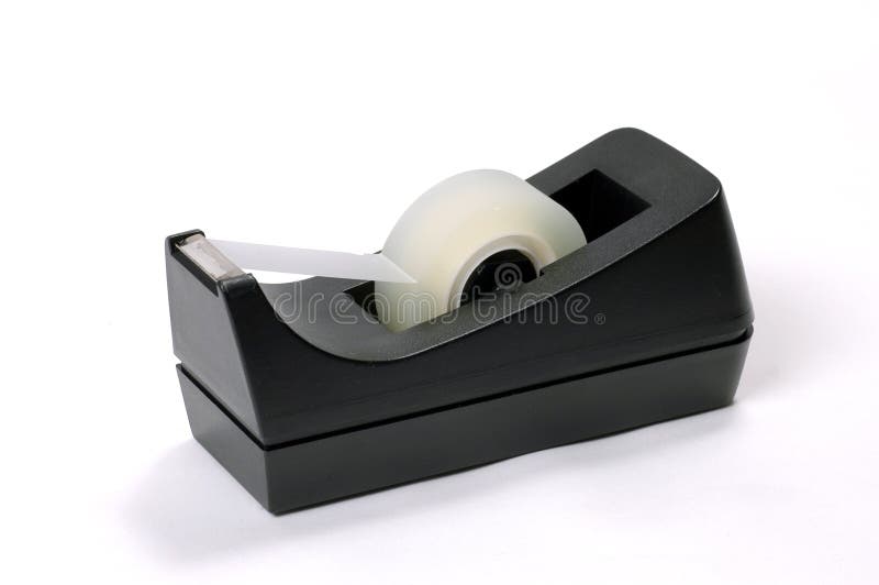 Classic tape dispenser royalty free stock photography Classic tape dispenser royalty free stock photography