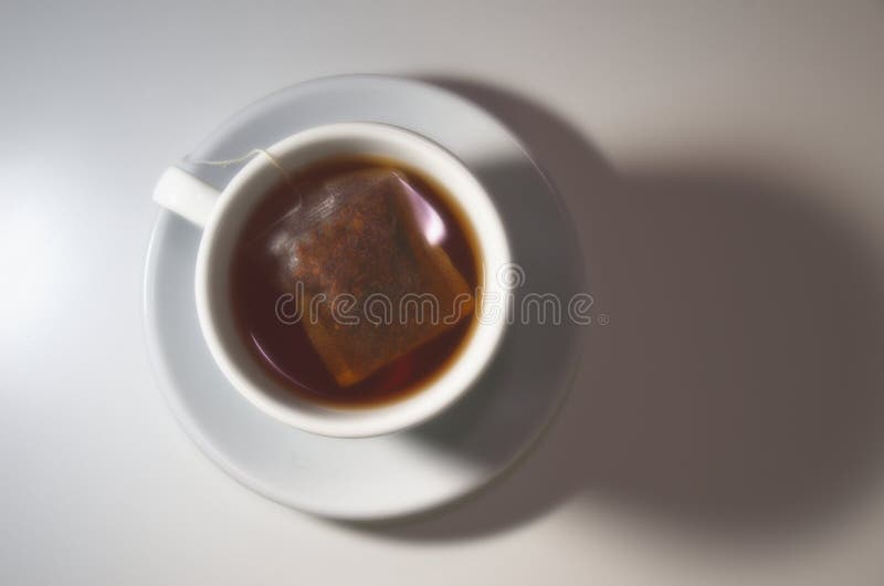 Classic tea cup with plate stock image. Image of caffeine 158106505