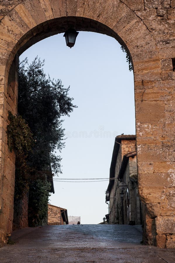 Tuscan Arch Lucca Italy stock image. Image of gateway - 11660731