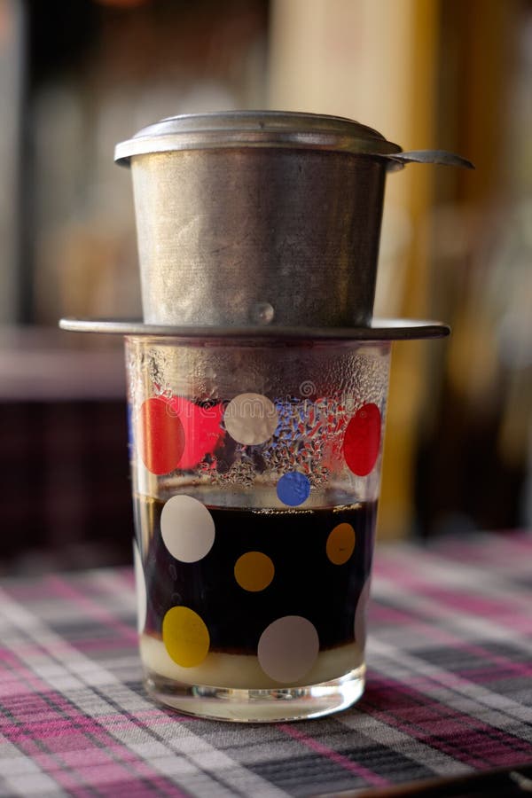 Classic vietnamese coffee stock photo. Image of drink 78545172