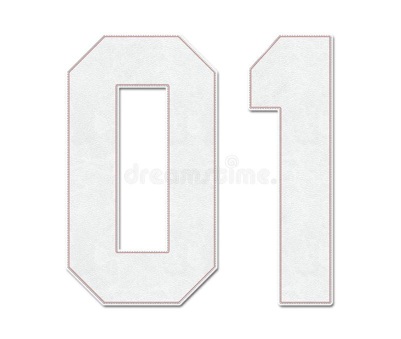 21 Classic Vintage Sport Jersey Number in Black Number on White