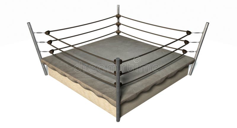 Classic Vintage Boxing Ring vector illustration