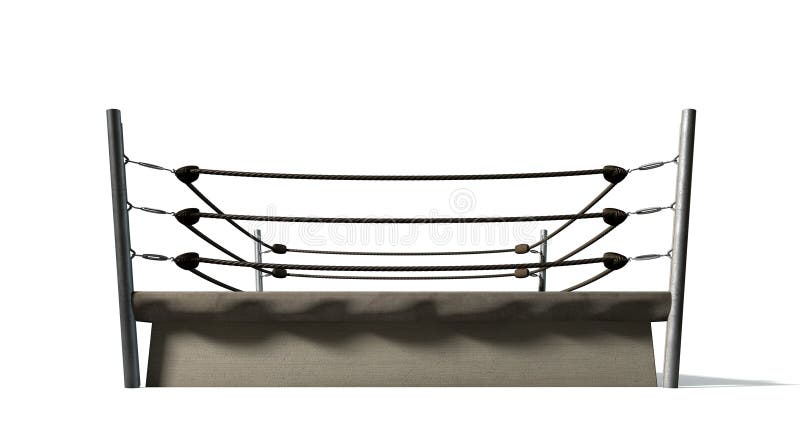Classic Vintage Boxing Ring stock images